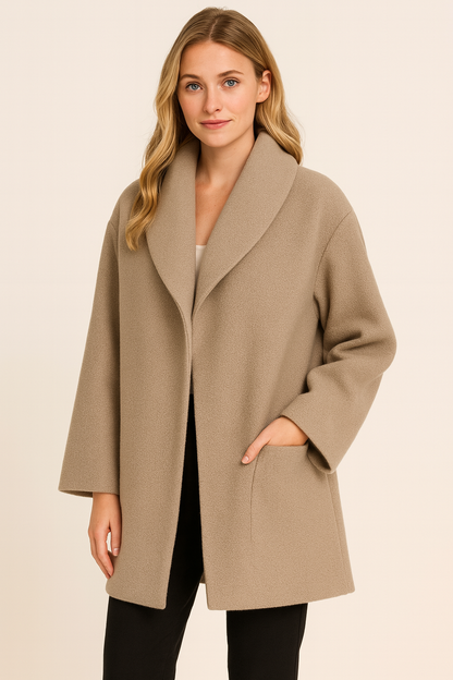 Manteau Femme Long Chaud et Élégant - PanierRoyale