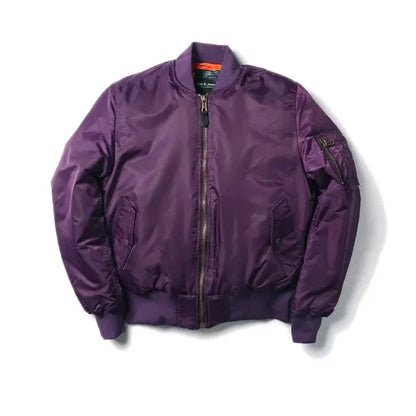 Blouson cuir aviateur épais et robuste pour homme