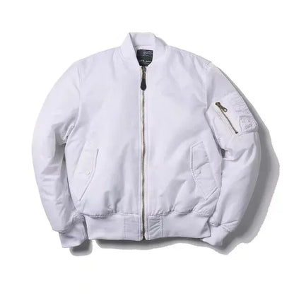 Blouson cuir aviateur épais et robuste pour homme