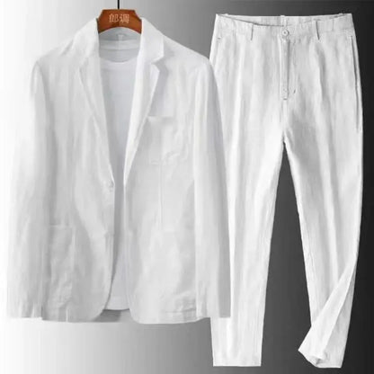Costume Homme Été 2 Pièces Slim Fit Mariage - PanierRoyale