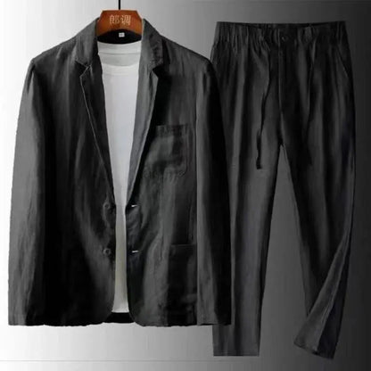Costume Homme Noir Élégant et Raffiné