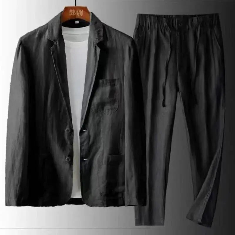 Costume Homme Été 2 Pièces Slim Fit Mariage