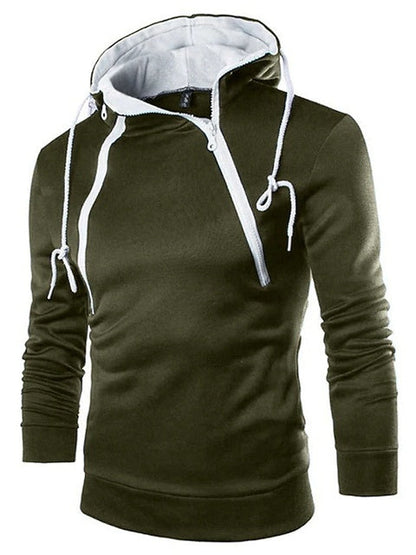 Pull Capuche Homme Chaud et Décontracté