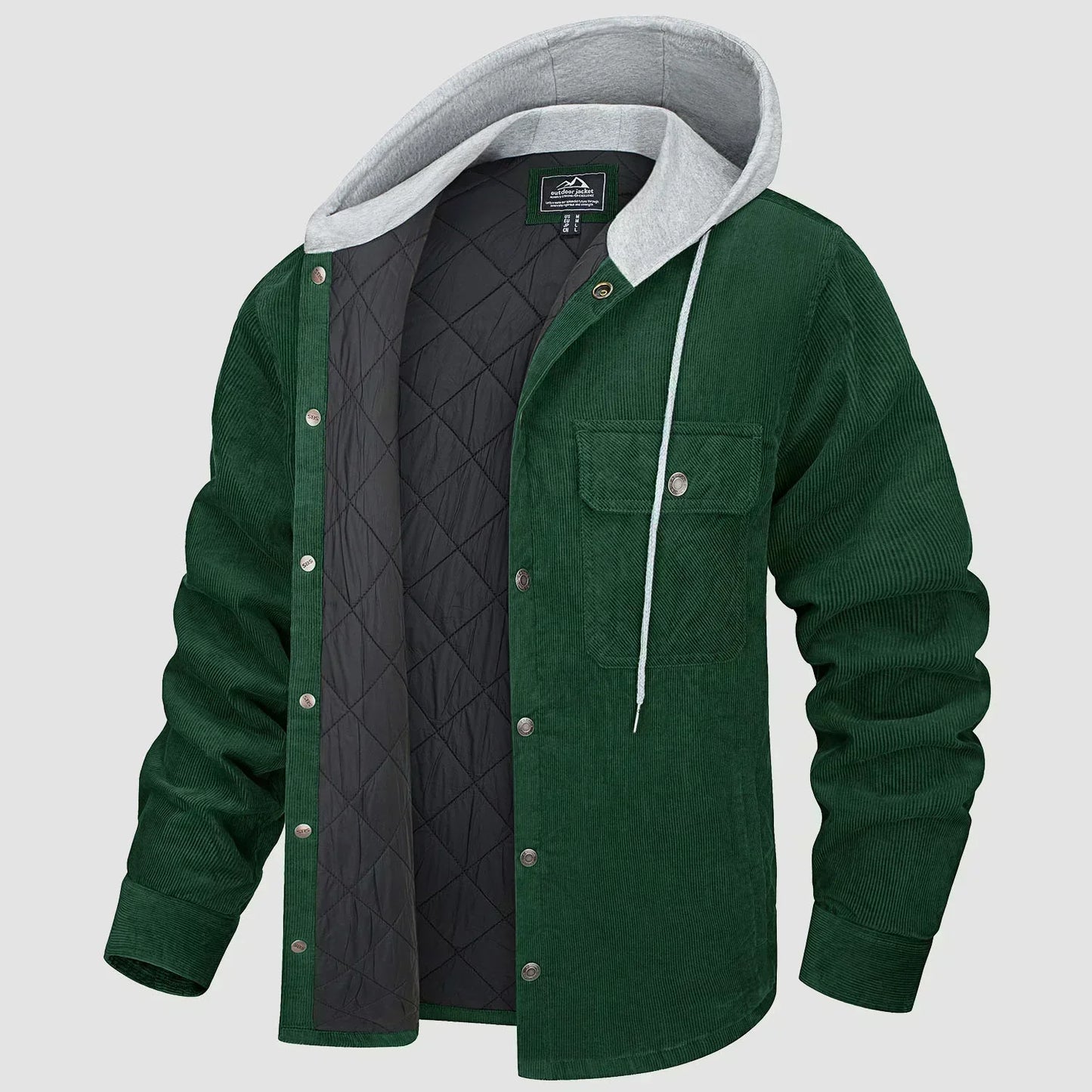 Veste Hiver Élégante Doublée et Chaude pour Homme