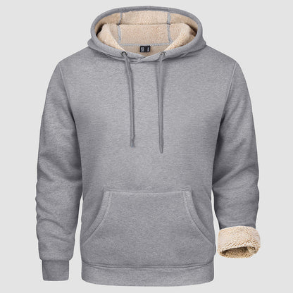 Sweat à Capuche Homme Hiver Doublé et Confortable
