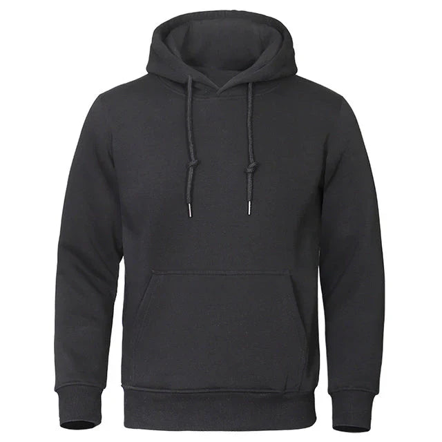 Sweat à Capuche Homme Détente avec Cordon et Manches Longues - BerlinGlamour