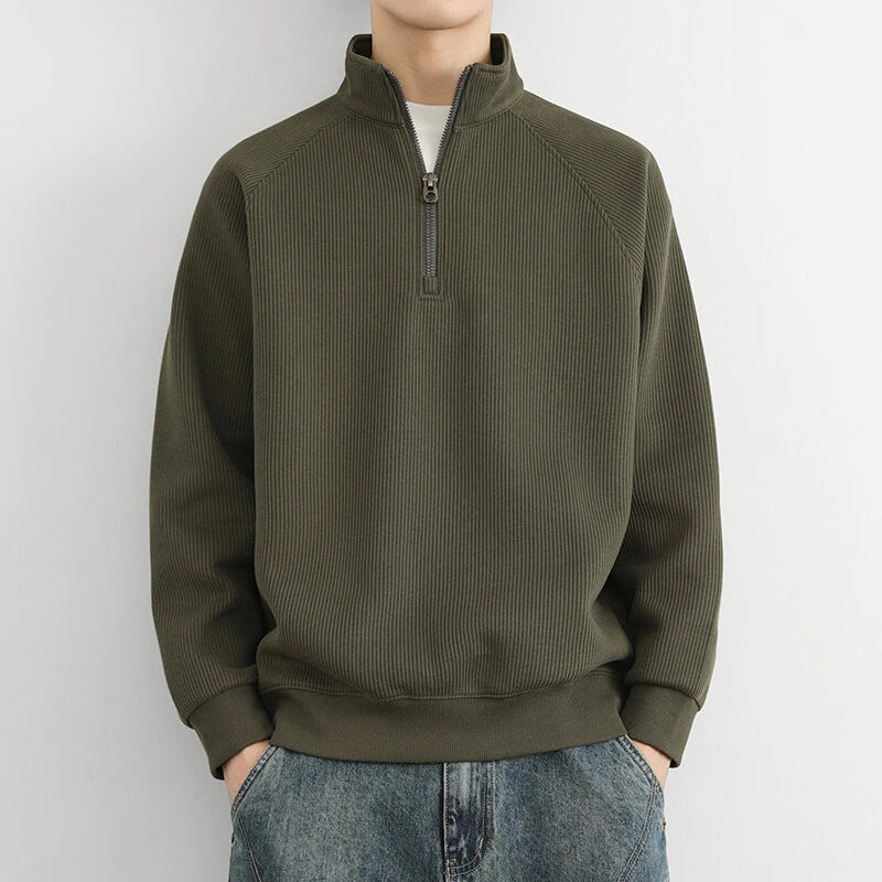 Sweat à capuche homme décontracté zippé - BerlinGlamour