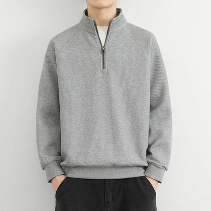 Sweat à capuche homme décontracté zippé