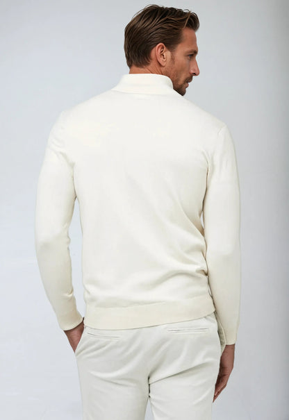 Pull Homme Décontracté à Fermeture Éclair