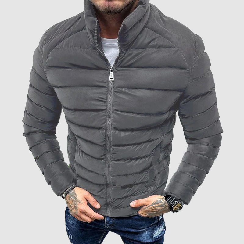 Veste Hiver Slim Fit Homme Mode Élégante