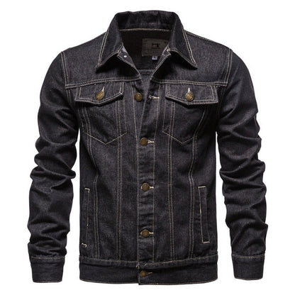 Veste Denim Classique pour Homme - BerlinGlamour