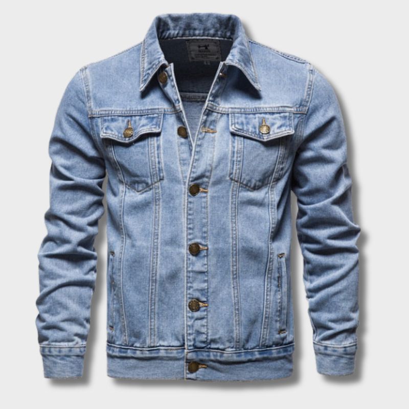 Veste Denim Classique pour Homme