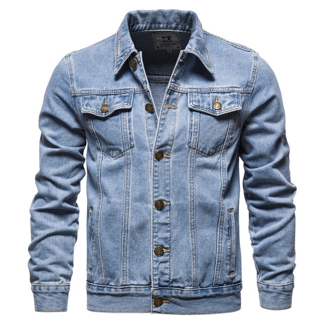 Veste Denim Classique pour Homme
