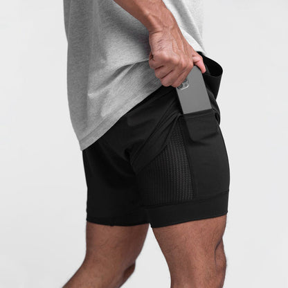 Shorts Fitness Homme Confort et Élastique