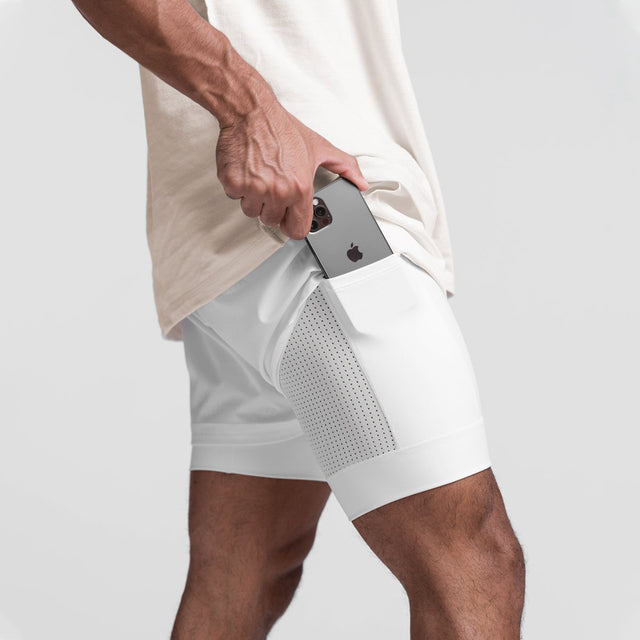 Shorts Fitness Homme Confort et Élastique