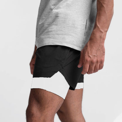 Shorts Fitness Homme Confort et Élastique