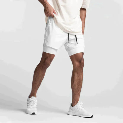 Short de Fitness Homme Confort et Élastique