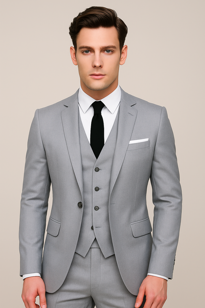 Costume Homme 3 Pièces Élégant pour Printemps