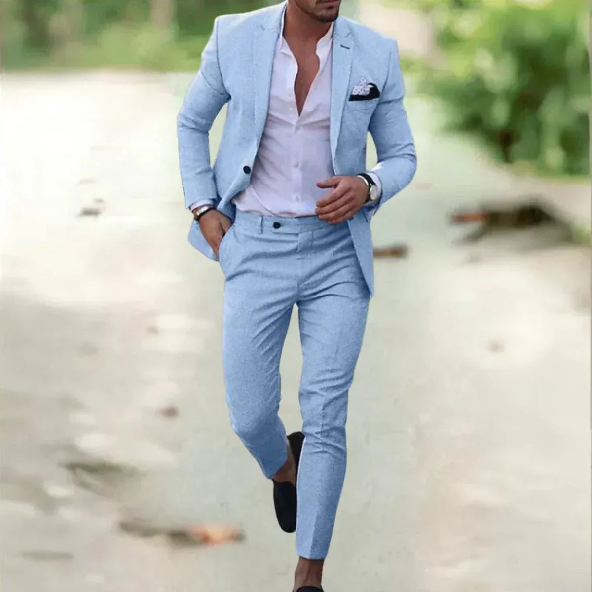 Costume Mariage Homme Classique Noir