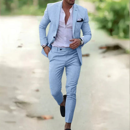 Costume Mariage Homme Classique Noir