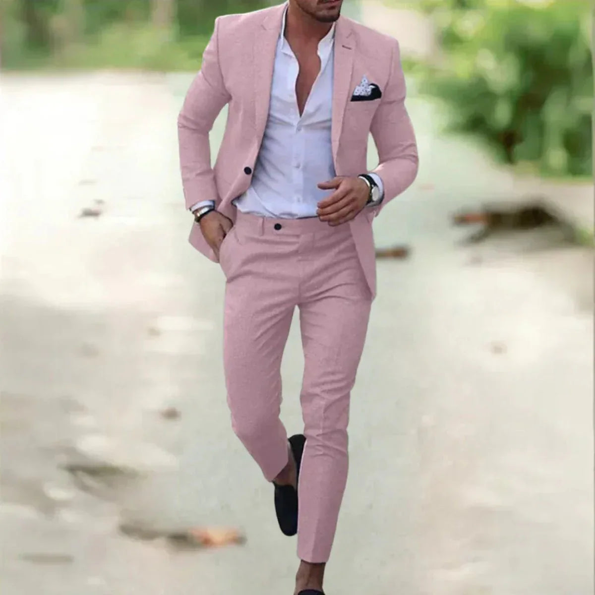 Costume Mariage Homme Classique Noir