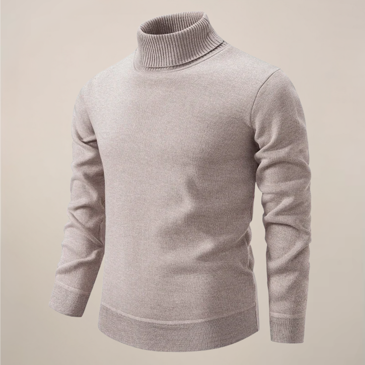 Pull en Maille pour Homme Col Roulé Printemps