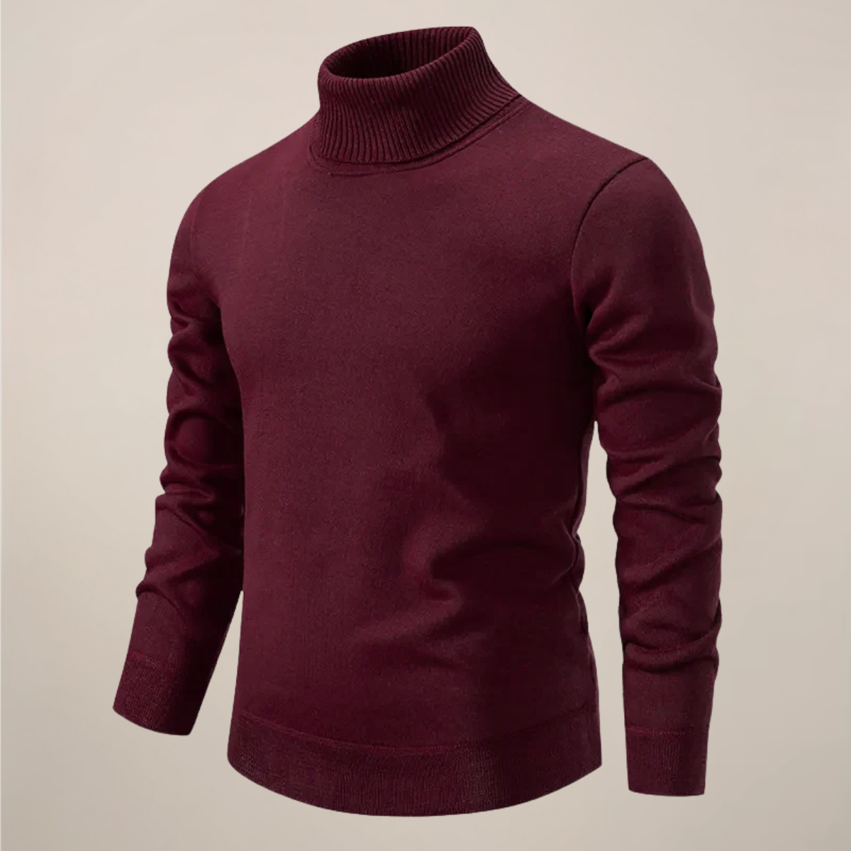 Pull en Maille pour Homme Col Roulé Printemps
