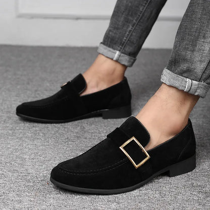 Maxwels™ – Mocassins Homme Luxe en Daim Élégants et Confortables-5