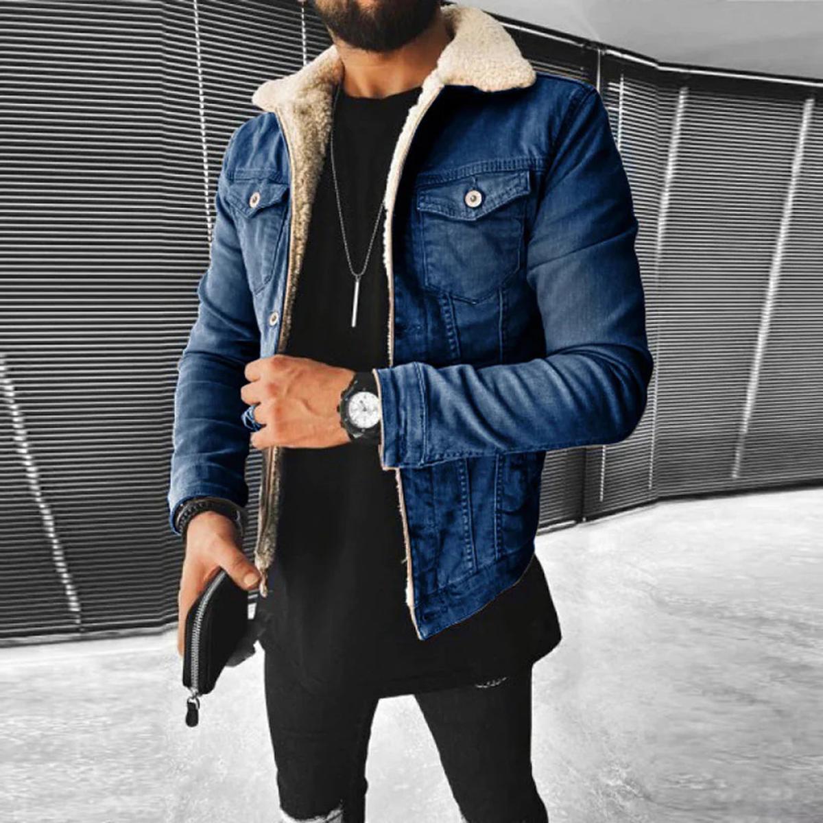 Parka Hiver Homme Avec Boutons et Manches Ajourées - BerlinGlamour