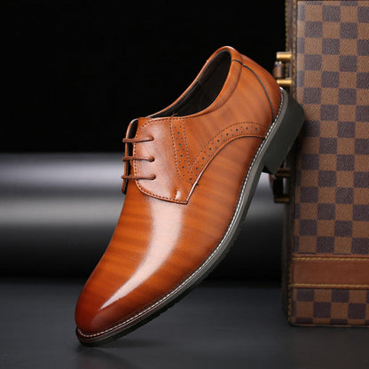 Chaussures Homme Classiques en Cuir Noir