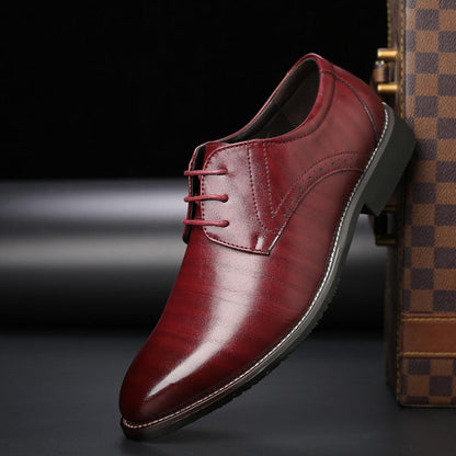 Chaussures Homme Classiques en Cuir Noir