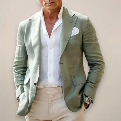 Blazer Homme Léger Printemps Décontracté