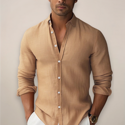 Chemise Homme Décontractée Été à Boutons
