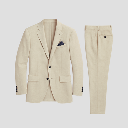 Costume Homme Carreaux Printemps Élégant