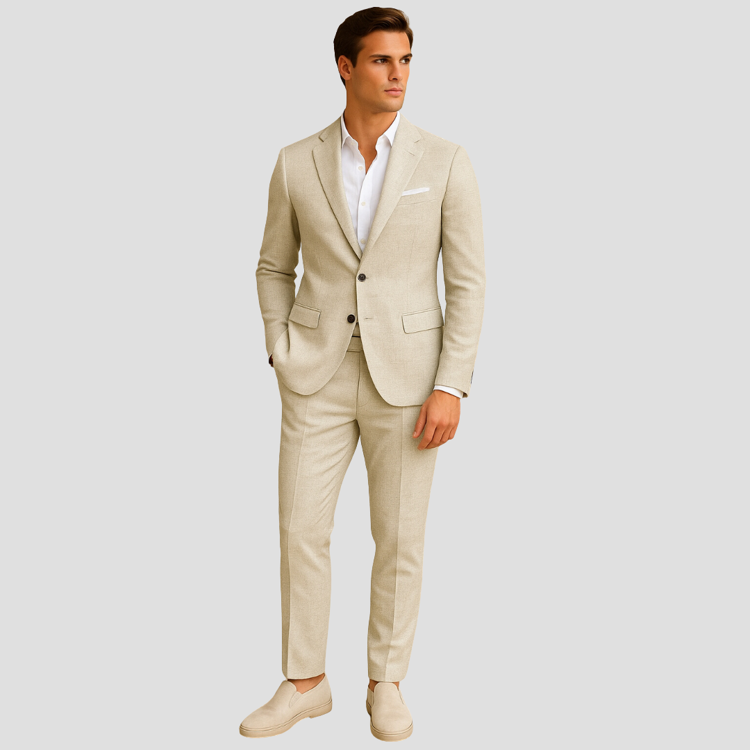 Costume Homme Carreaux Printemps Élégant - BerlinGlamour