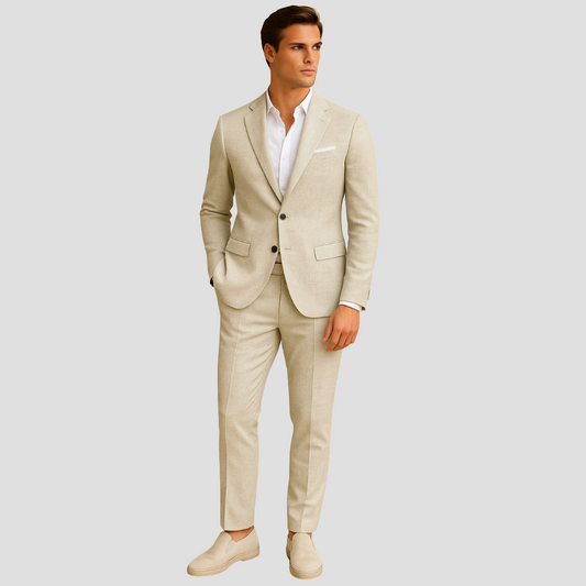 Costume Homme Carreaux Printemps Élégant - BerlinGlamour