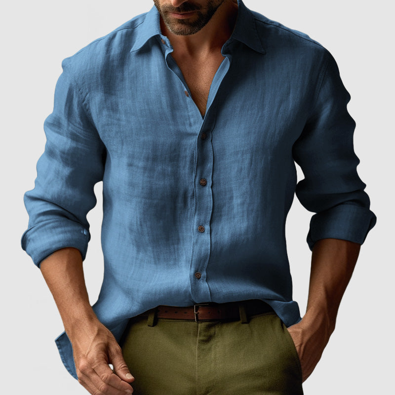 Chemise Homme Vintage à Boutons