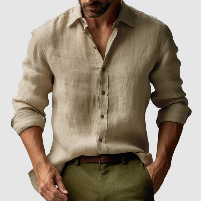 Chemise Homme Vintage à Boutons