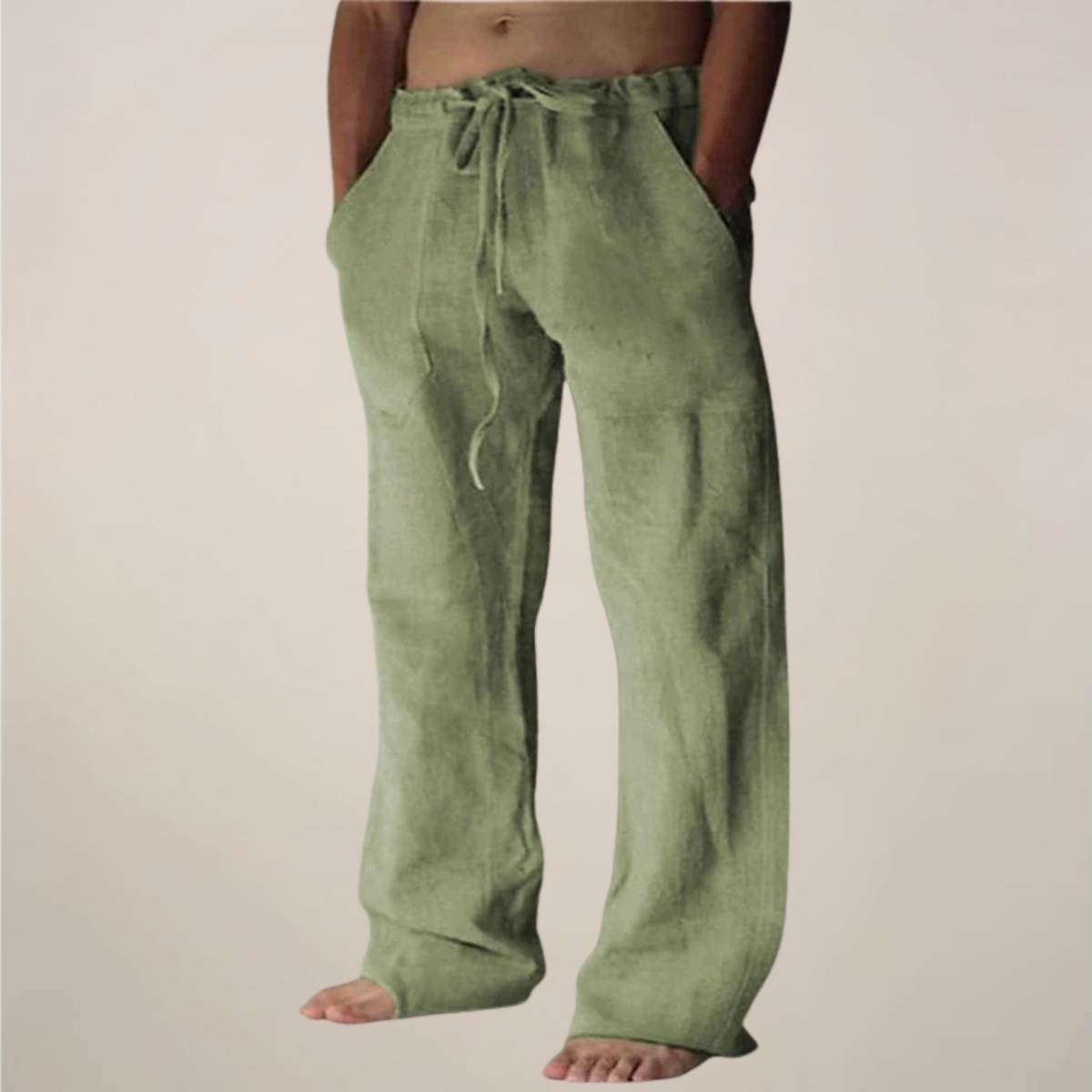 Pantalon Homme Décontracté et Élastique pour Loisirs
