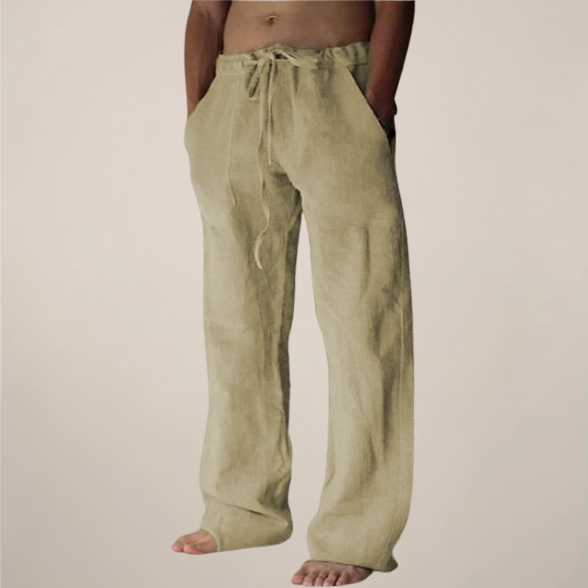 Pantalon Homme Décontracté et Élastique pour Loisirs