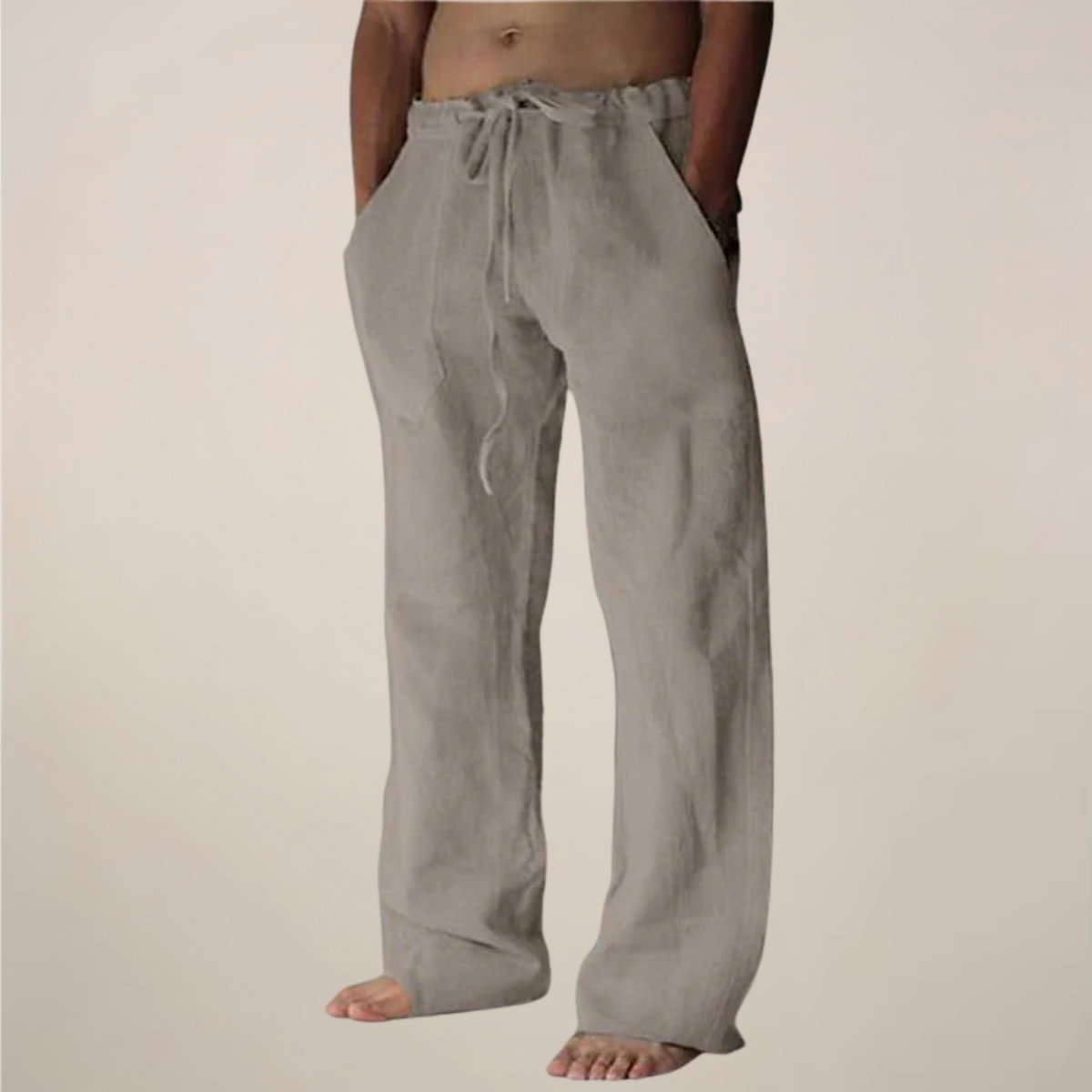 Pantalon Homme Décontracté et Élastique pour Loisirs