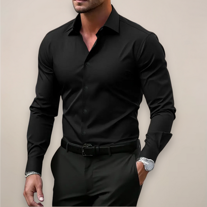 Chemise Homme Manche Longue Élégante