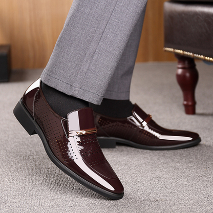 Chaussures Loafers Homme Élégantes en Cuir