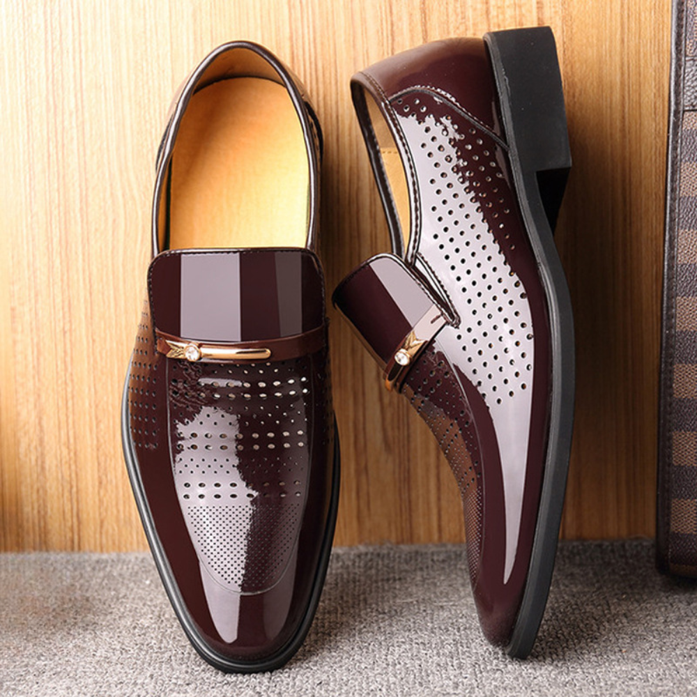 Chaussures Loafers Homme Élégantes en Cuir