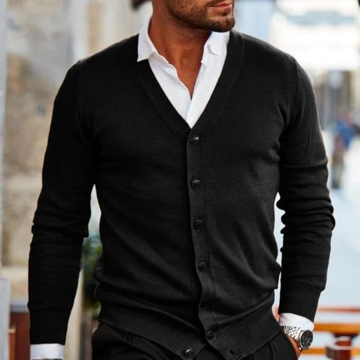 Pull Vêtement Homme Business Casual