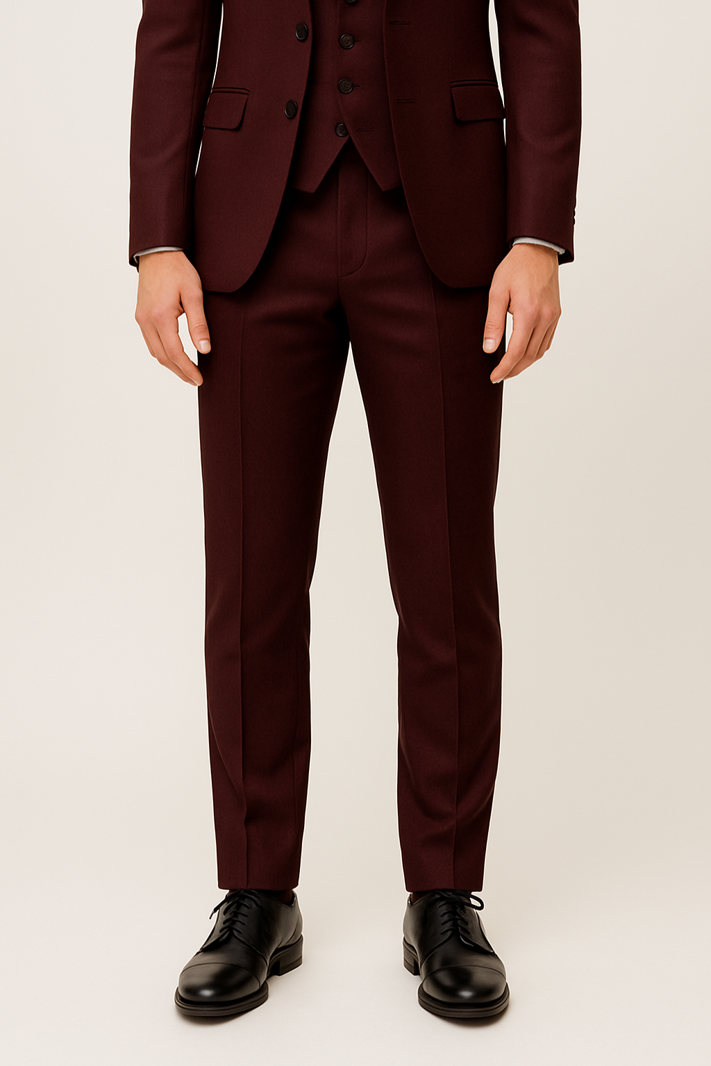 Costume Homme Printemps Classique 3 Pièces