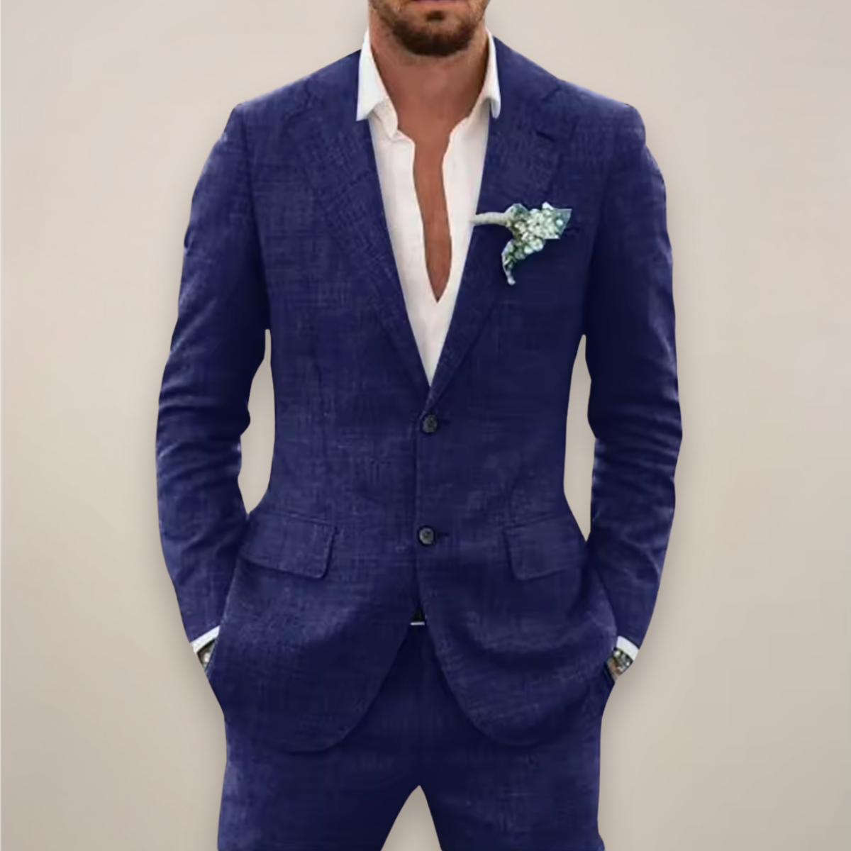 Costume Homme 2 Pièces Slim Fit Classique - BerlinGlamour