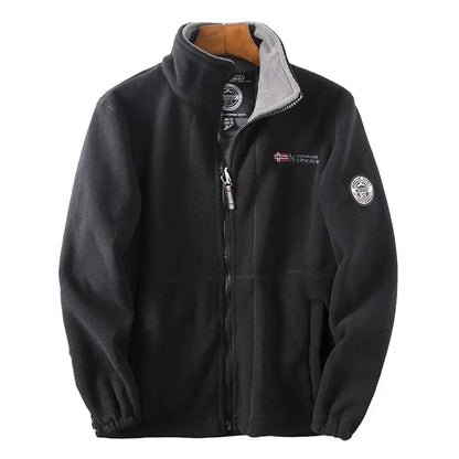 Blouson Hiver Homme Court Éclair avec Capuche