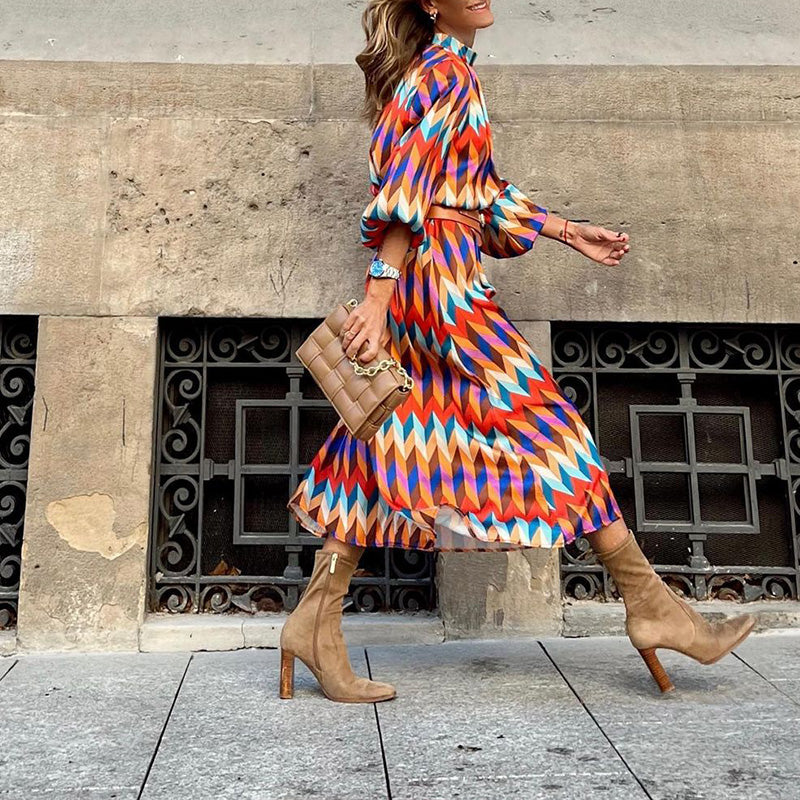Variant image for LynnStyle™ – Robe Longue Femme Élégante en Tissu Léger et Coloré-1