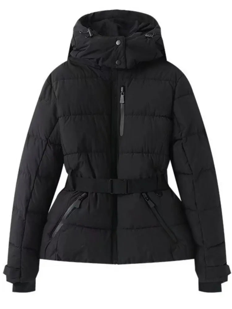 Veste Hiver Féminine Élégante Chaude